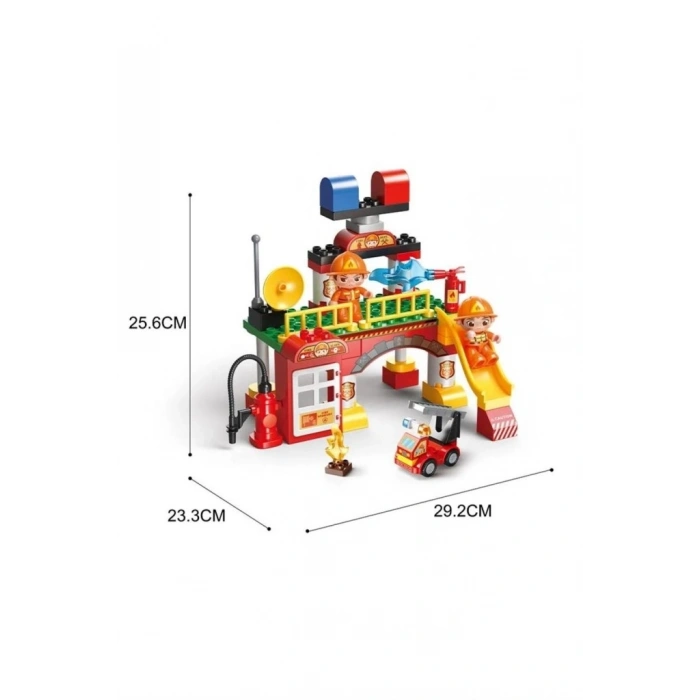 Mey İthalat® FL42003 MONTE EDİLEBİLİR YAPI SETİ 55 PARÇA -ZRV