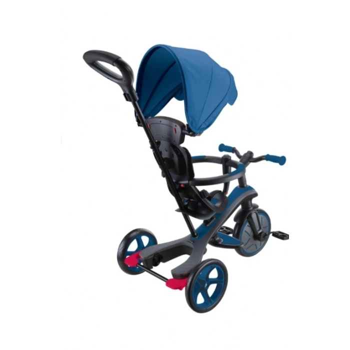 Mey İthalat® Globber Explorer 4in1 Trike Bisiklet Kraliyet Mavisi