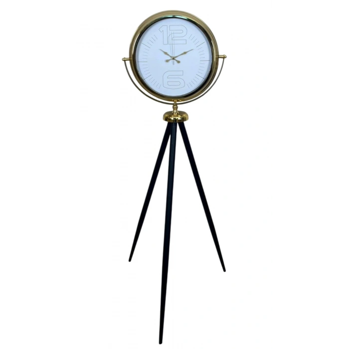 Mey İthalat® Gold Noble Radiance Tripod Ayaklı Saat