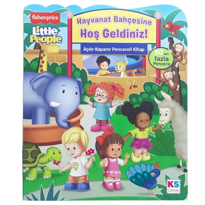 Mey İthalat®  Hayvanat Bahçesinde Flap Book