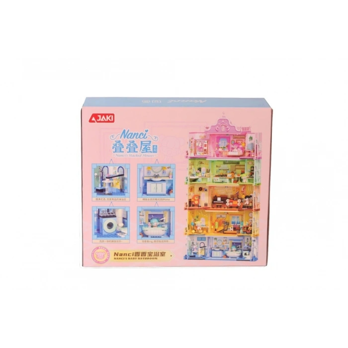 Mey İthalat® HK134 JAKİ BANYO DUŞ MODEL 235 PARÇA BLOCK OYUNCAK