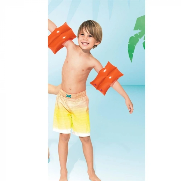 Mey İthalat® Intex Çift Boğumlu Kırmızı Kolluk 25x17 cm (6-12 Yaş)