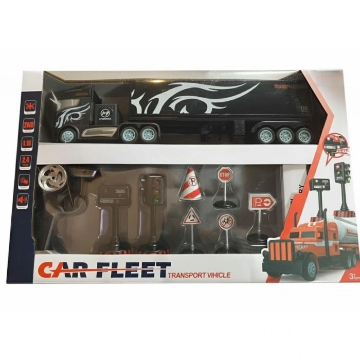 Mey İthalat® Işıklı ve Sesli Uzaktan Kumandalı Trafik Setli Tır