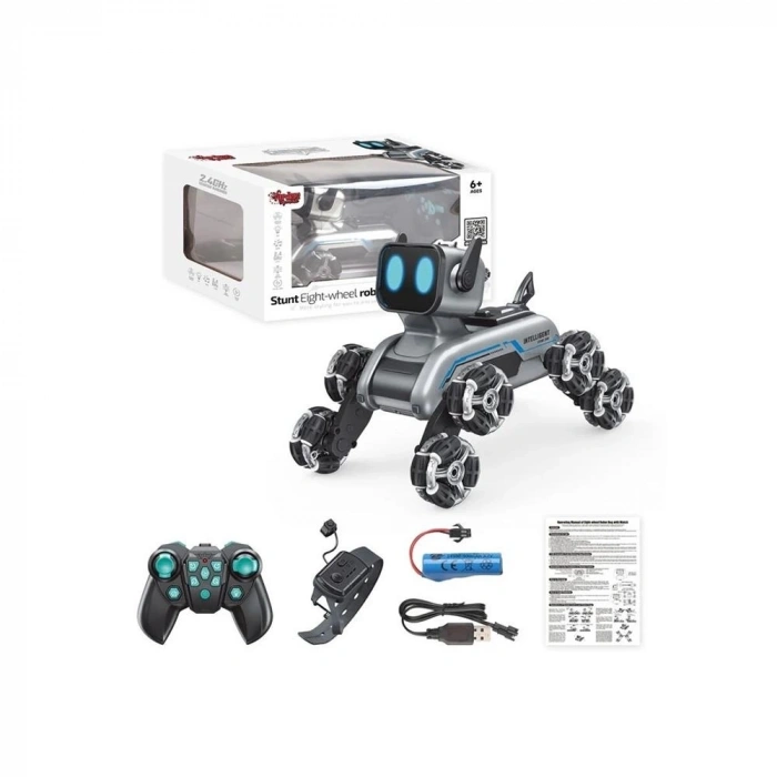 Mey İthalat® JIN-2950-1 BİLEK KUM.ŞARJLI BUHARLI 8 TEKER KÖPEK