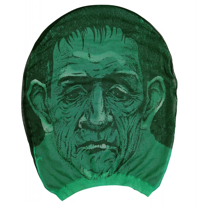 Mey İthalat® Kafaya Tam Geçmeli Bez Frankenstein Maskesi - Streç Korku Maskesi - 3D Baskılı Maske Model 5