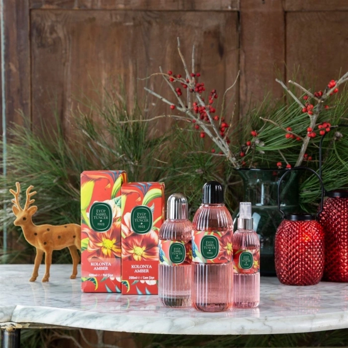 Mey İthalat®   Kolonya Pet Şişe Sprey 150 ml Amber