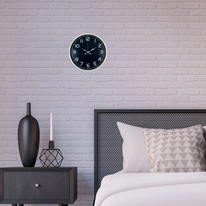 Mey İthalat® Krem 36 Cm Standart Duvar Saati