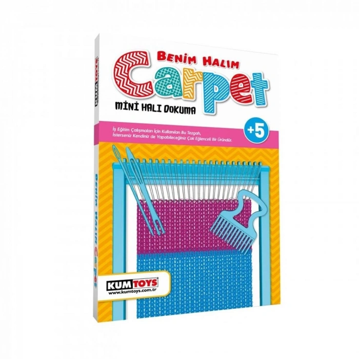 Mey İthalat® Kumtoys Carpet Benim Halım Halı Dokuma