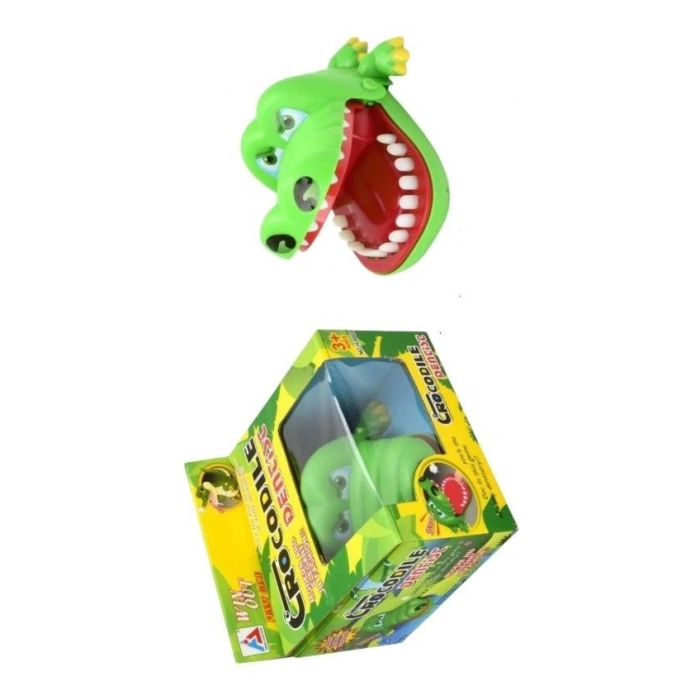 Mey İthalat® KZL-HJ6602 OYUN DİŞÇİ TİMSAH KUTULU-KZL