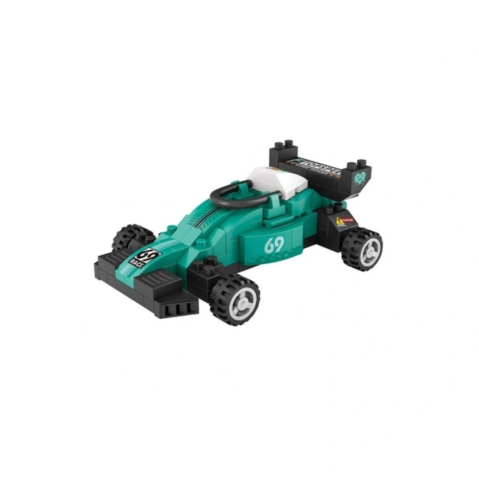 Mey İthalat®  LZ8623 LOZ Araba Blok Seti Mini Poşet -Vagon life