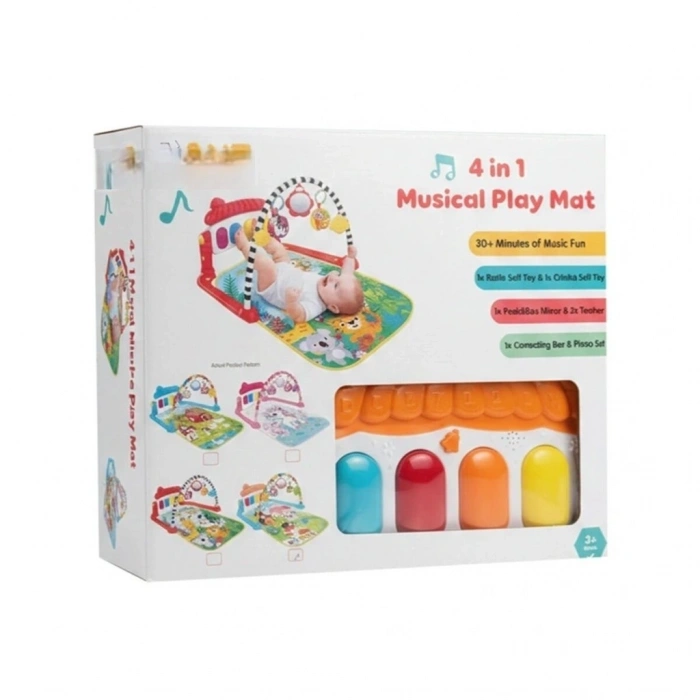 Mey İthalat® MOL-558 UNICORN PİYANOLU OYUN HALISI