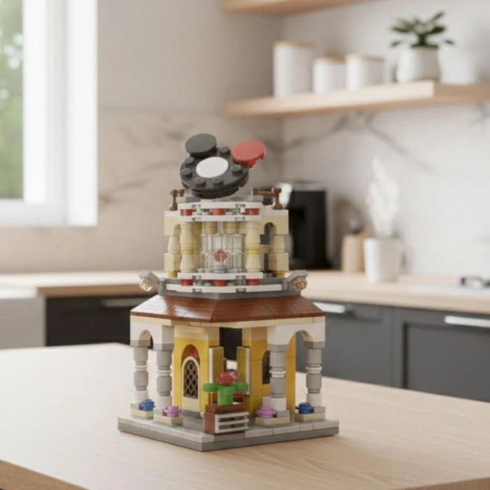 Mey İthalat® P657039 KUYUMCU DÜKKANI 266 PARÇA BLOCK OYUNCAK