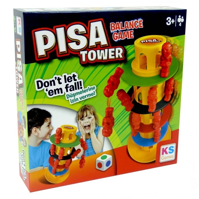 Mey İthalat®  Pisa Tower Denge Oyunu