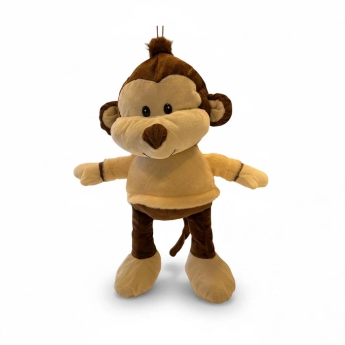Mey İthalat® PL62881 45 CM SEVİMLİ PELUŞ MAYMUN-HLY