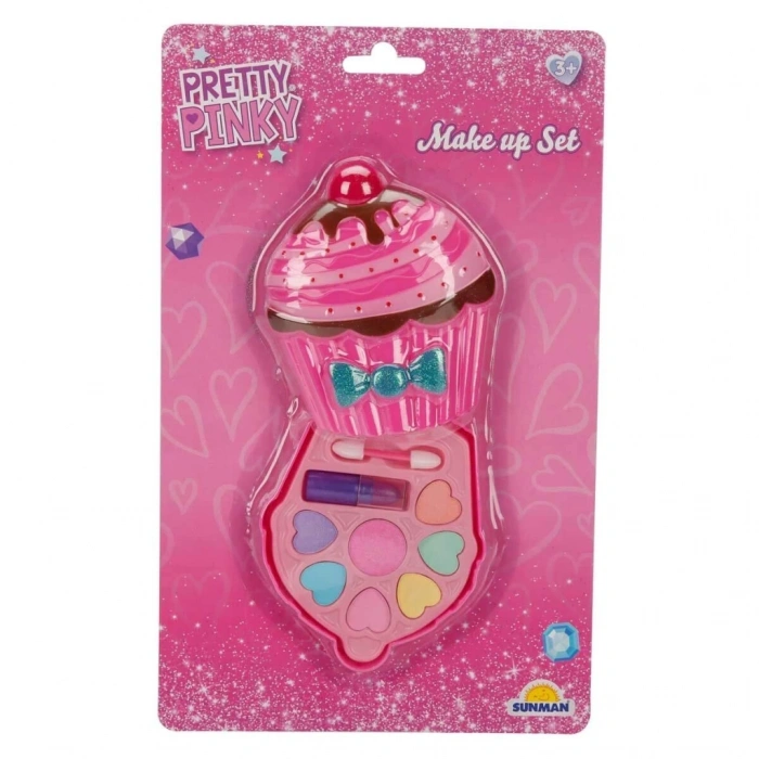 Mey İthalat®  Pretty Pinky Makyaj Güzellik Seti