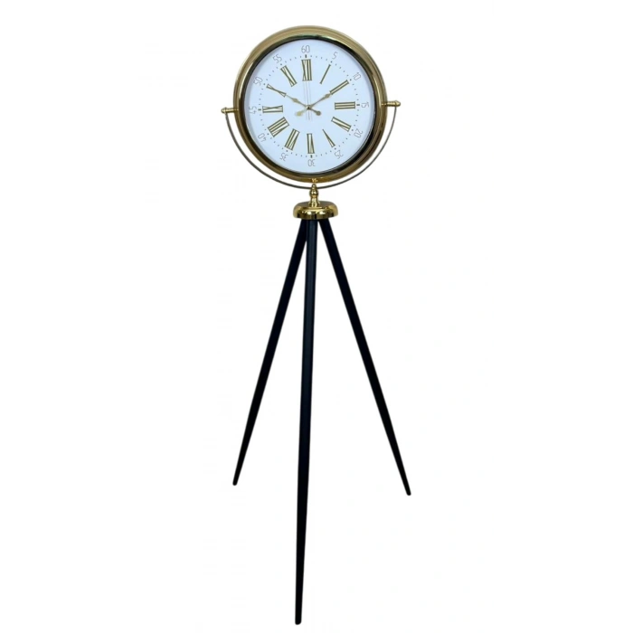Mey İthalat® Pure Gold Tripod Ayaklı Saat