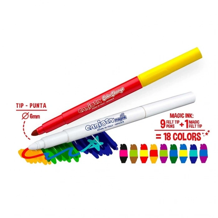 Mey İthalat®  Renk Değiştiren Sihirli Keçeli Boya Kalemi