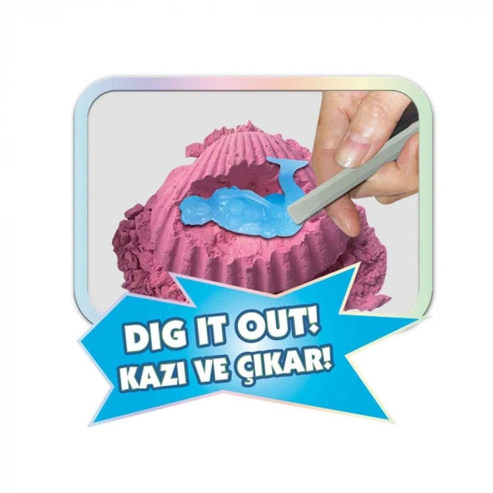 Mey İthalat® S00003200 KAZI SET FOSİL SERİSİ DENİZKIZI PARLAYAN