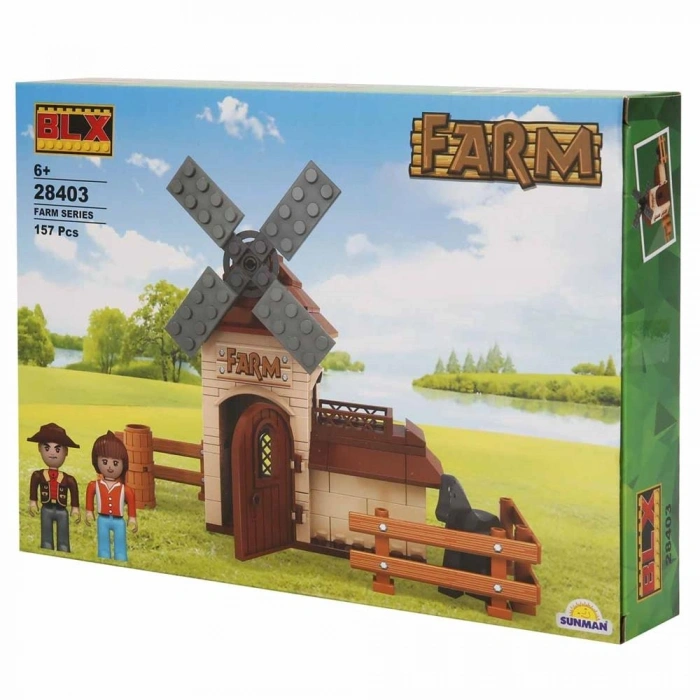 Mey İthalat® S00003216 SUN-RST-BLX-FARM SET YEL DEĞİR.2FGR 157P