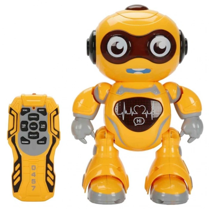 Mey İthalat® S00004551 R/C SEVİMLİ ROBOT SESLİ/IŞIKLI 2A 2R