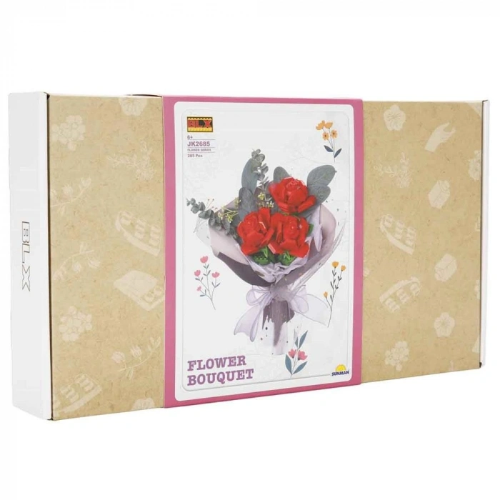 Mey İthalat® S00005757-RST-BLX-FLOWER SET GÜL BUKET 285PRÇ-SUN