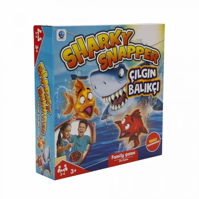 Mey İthalat® S00075471 OYUN SHARKY SNAPPER FİSHİNG GAME -SUN