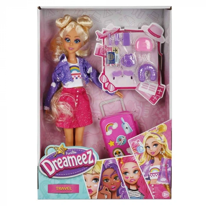 Mey İthalat® S00081028 DREAMEEZ BEBEK VE SEYAHAT SETİ -SUN