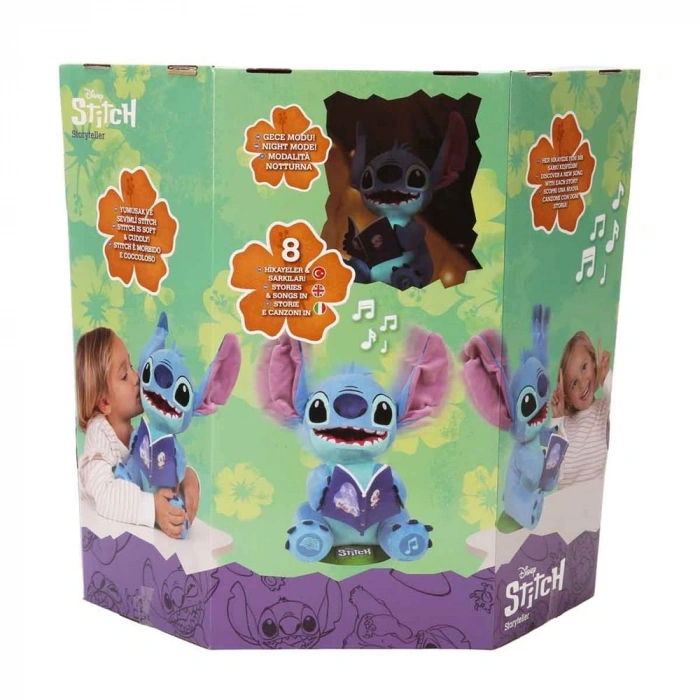 Mey İthalat® S00092792 IMC PELUŞ STITCH STORYTELLR SES/IŞIK-SUN