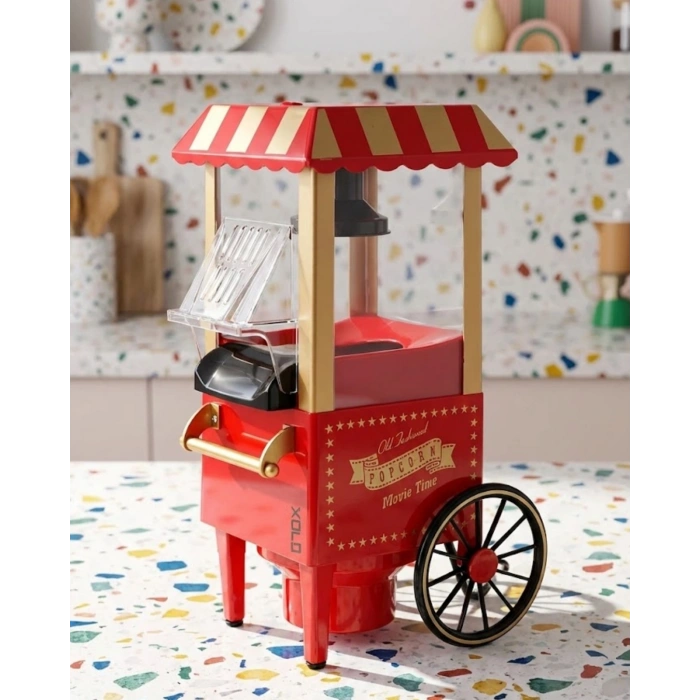 Mey İthalat® Sağlıklı Atıştırmalıklar İçin Yağsız Popcorn Makinesi