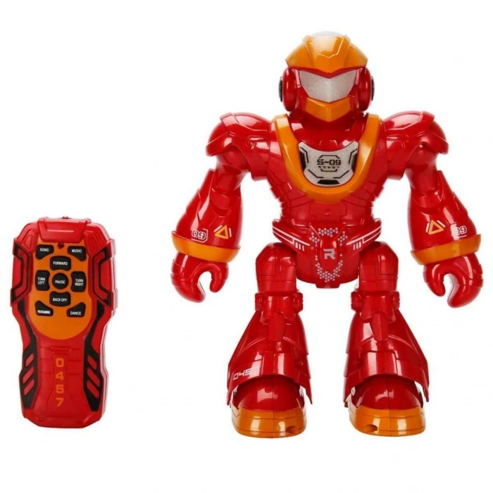 Mey İthalat® Sesli ve Işıklı Uzaktan Kumandalı Savaşçı Robot