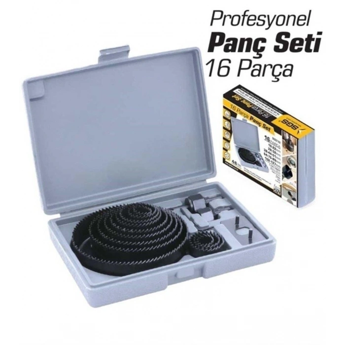 Mey İthalat® Sgs 2162 Delik Açma Testere Seti 16 Parça
