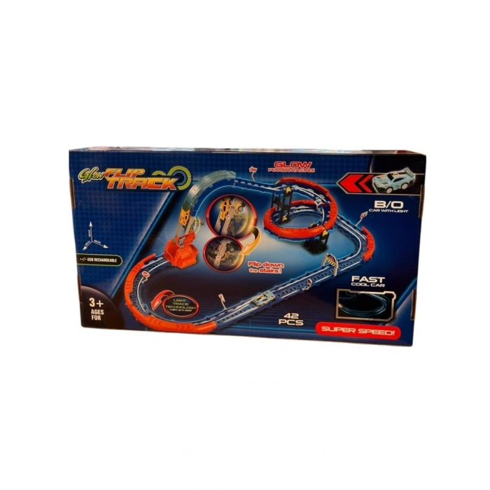 Mey İthalat® SH40594 ŞARJLI FOSFORLU RACİNG SET 42 PARÇALI-ZRV
