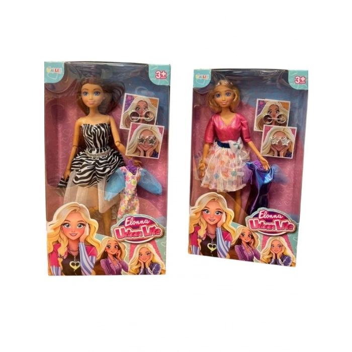 Mey İthalat® SH40814  11,5 ELONNA PERİ KIZI OYUNCAK BEBEK-ZRV