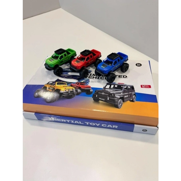 Mey İthalat® SH40933 SÜRTMELİ ARABA PİCK UP PLASTİK