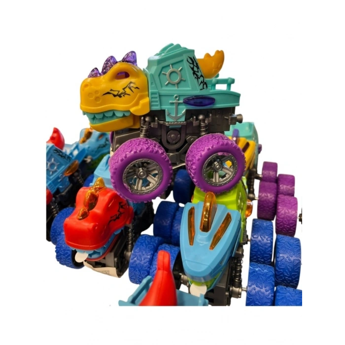 Mey İthalat® SH40935 SÜRTMELİ ARABA KÖPEKBALIĞI IŞIKLI PLS-ZRV