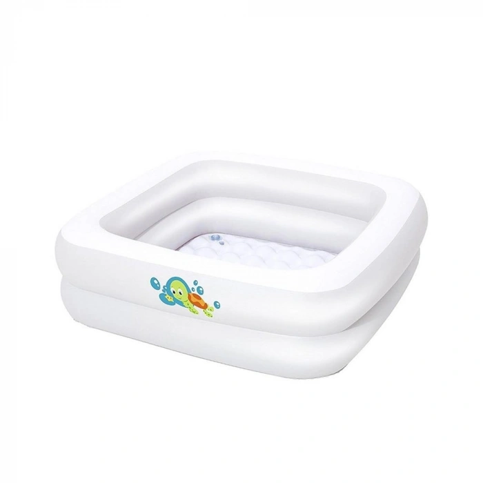 Mey İthalat®  Şişme Zemin Bebek Havuz - Küveti (86 X 86 X 25Cm) 51116