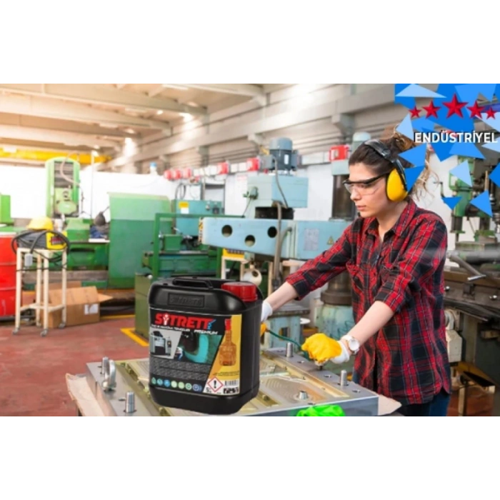 Mey İthalat® SİTRETT MX CNC Makine Yağ Temizleyici Endüstriyel 5 Kg.