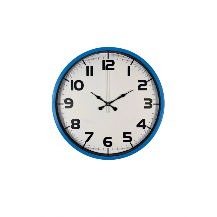 Mey İthalat® Sky Blue 36 Cm Duvar Saati
