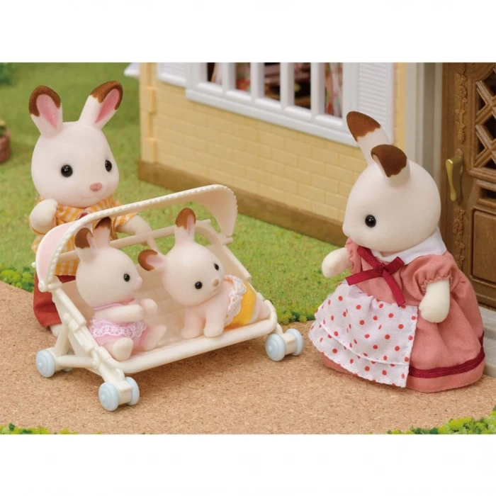 Mey İthalat®  Sylvanian Families Üçüz Bebek Arabası 5533