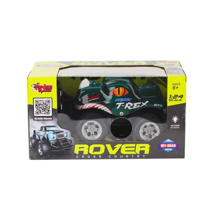 Mey İthalat®  SYR-666-842-3-4-5-6-7 Kumandalı Şarjlı Rover Off Road Işıklı araba 1:24 -Vardem Oyuncak