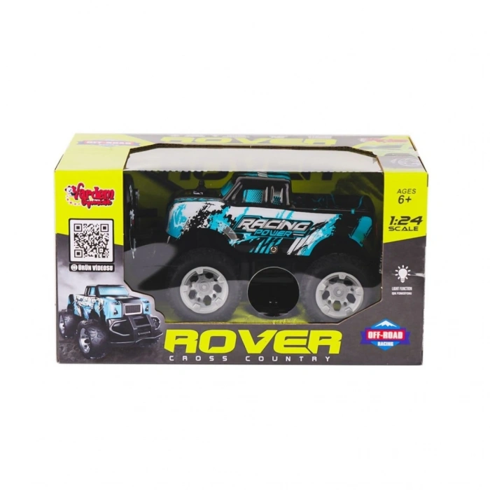 Mey İthalat®  SYR-666-842-3-4-5-6-7 Kumandalı Şarjlı Rover Off Road Işıklı araba 1:24 -Vardem Oyuncak
