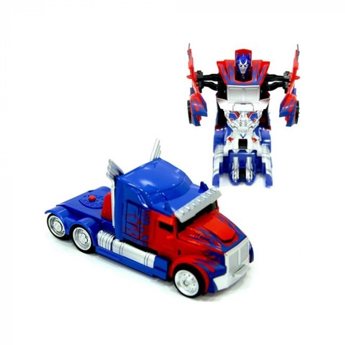 Mey İthalat® Transformes Robota Dönüşen Araba Mavi