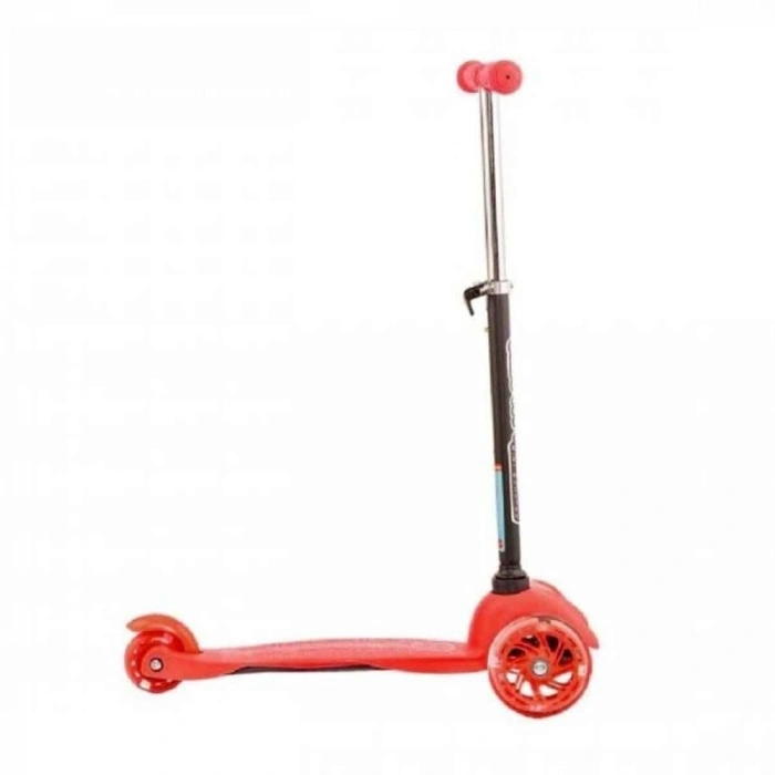 Mey İthalat® Twist Işıklı Scooter Kırmızı