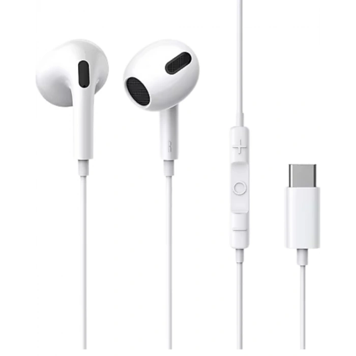 Mey İthalat® Type C Kablolu Mikrofonlu Kulaklık Mega Bass Özellikli