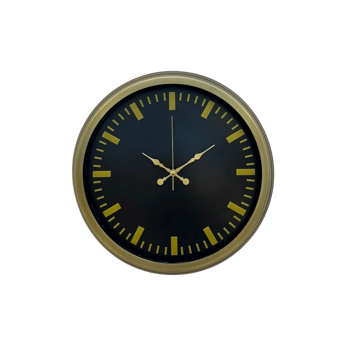 Mey İthalat® Vintage 40 Cm Metal Modern Duvar Saati