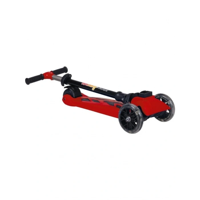 Mey İthalat® WSC1-I WİNKY 5+ SCOOTER IŞIKLI KIRMIZI 90KG