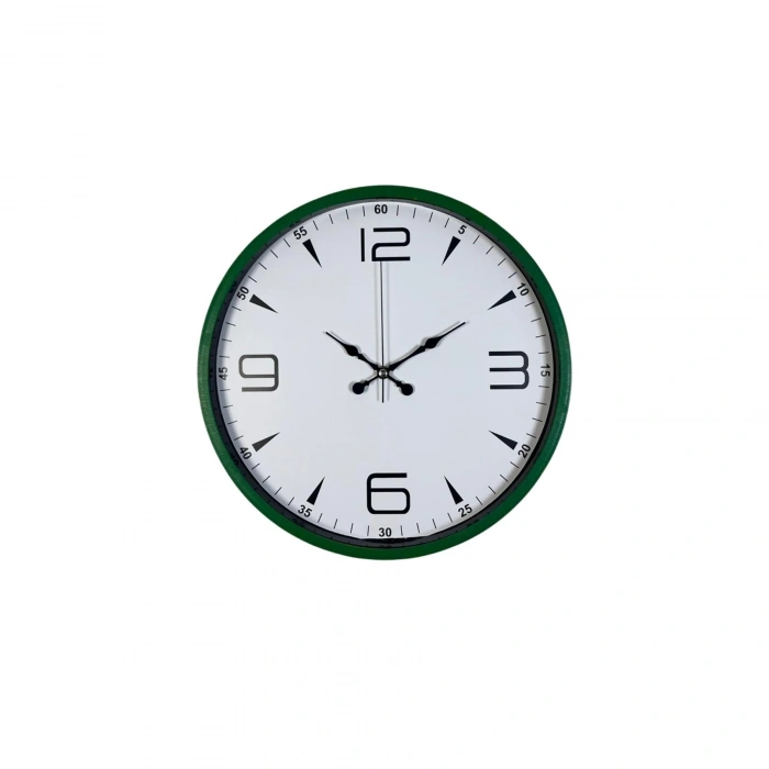 Mey İthalat® Yeşil Aura 36 Cm Standart Duvar Saati