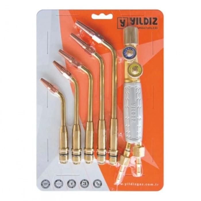 Mey İthalat® Yıldız VA615 Beşli Kaynak Hamlaç Takımı