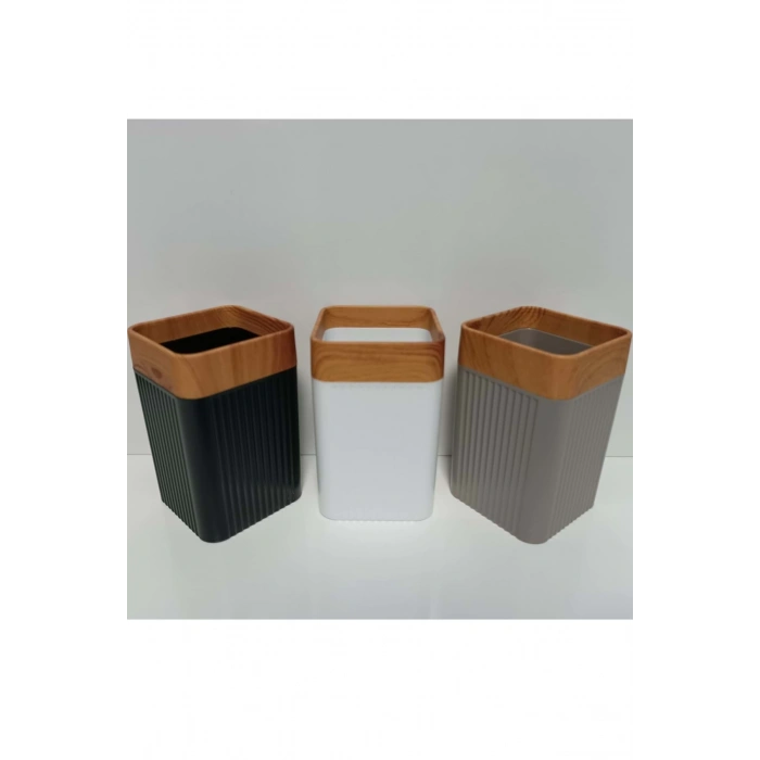 Mimoza Çizgili Ahşap Diş Fırçalık 1 Adet Royaleks-Y-869