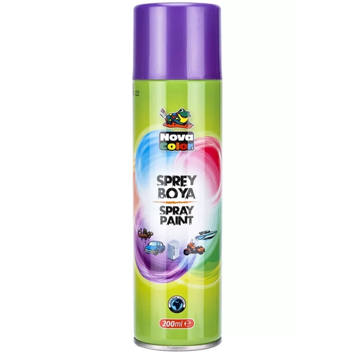 Nova Color Sprey Boya 200 Ml Mor
